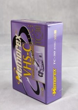 Memorex TC-30 VHS-C Extra High Grade Compact Video Cassette Tape New Sealed