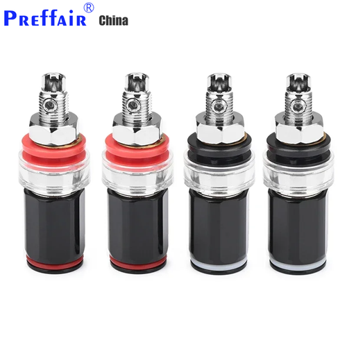 4PCS HiFi Audio Lang/Kurz Lautsprecher Binding Post Female Banana Jack Connector - Bild 13 von 27