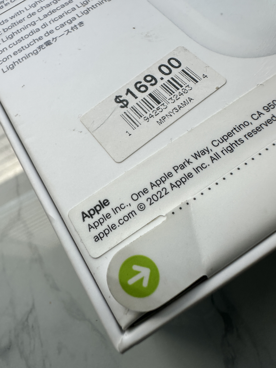 Apple AirPods 3rd Gen MPNY3AM/A A2565 A2564 A2897 Lightning