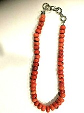 CHINESE CORALS NECKLAC 17.5"L