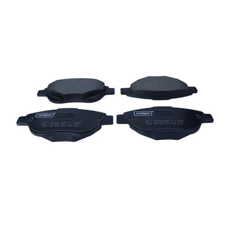 Maxgear 19-0576 Bremsbelagsatz Scheibenbremse Vorne FüR Peugeot CitroëN Fiat-image