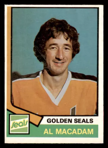 1974-75 O-Pee-Chee #301 Al MacAdam RC