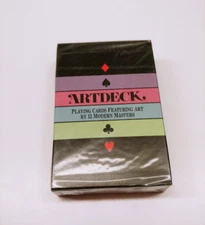 Vintage 1985 Aristoplay Artdeck Deck Of Cards Sealed Pack Harlin Quist 80s KLY