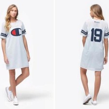 Champion Mesh Jersey Urban Outfitters White Summer #19 Women's Dress Small