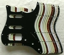 Pickguard for Fender Stratocaster open HSS 3 screw humbucker US/Mex/MiJ +colours