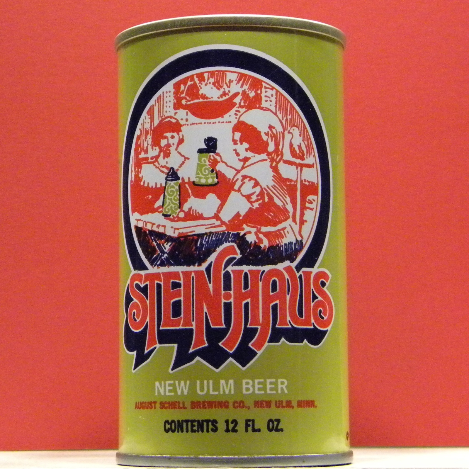 Steinhaus Beer 12 oz Can " Gold Version " Schell Brg New Ulm Minnesota