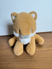 Baby Gund Fox Plush Stuffed Animal Orange White