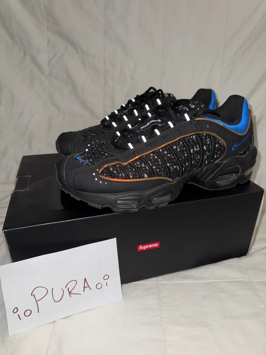 Nike Supreme x Air Max Tailwind 4 Black Cobalt - огромный выбор по