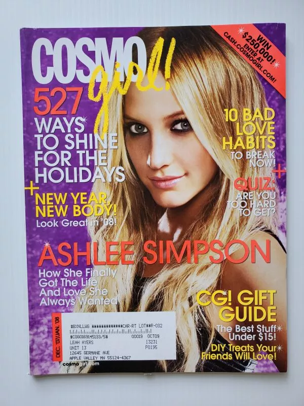 Ashlee Simpson Pieces Of Me US Promo media press pack (301614) PRESS PACK