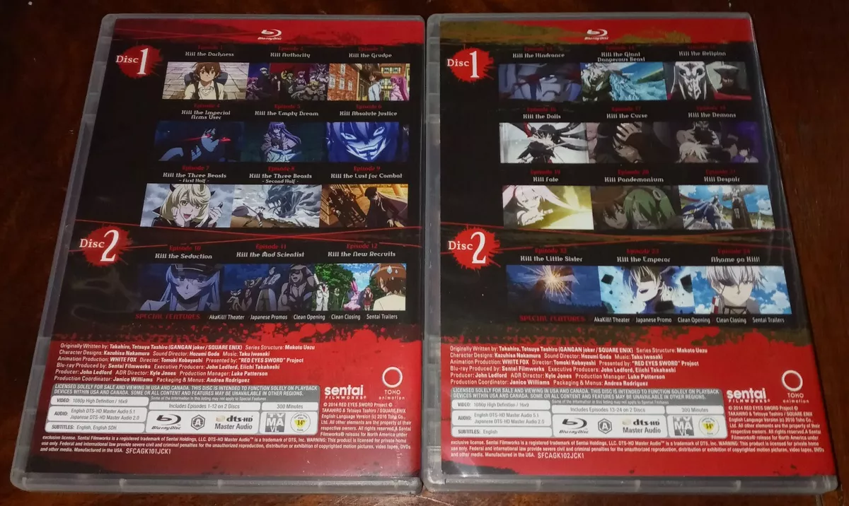 Akame ga Kill! Complete Collection | Sentai Filmworks