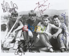 Stand By Me cast signed 8x10 Phoenix, Wheaton, Feldman, O'Connell reprint