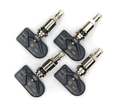 New 433mhz TPMS Set Chrome Stem Fits 2023 Subaru WRX Limited