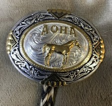 Silver Pin Horse Hair AQHA Horse hair Tassel