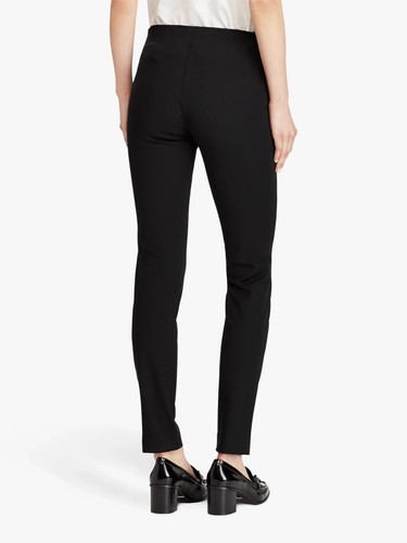 Lauren Ralph Lauren Twill dünne Stretchhose schwarz UK 12 UVP £149,00 CA1270 - Bild 11 von 12