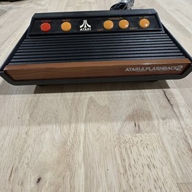 Atari Flashback 2 Plug & Play Game Console System with 2 Controllers Tested READ