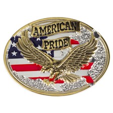American Eagle Belt Buckle Men Western Cowboy Motorcycle Riding
