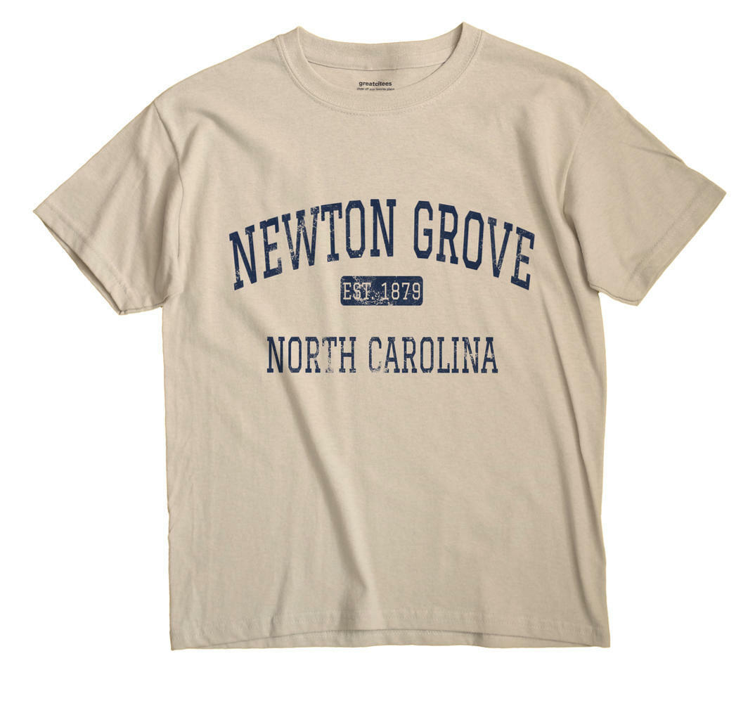 ★2022FW新作★GROVE★NION T-SHIRTS Newton Grove North Carolina NC T-Shirt EST | eBay
