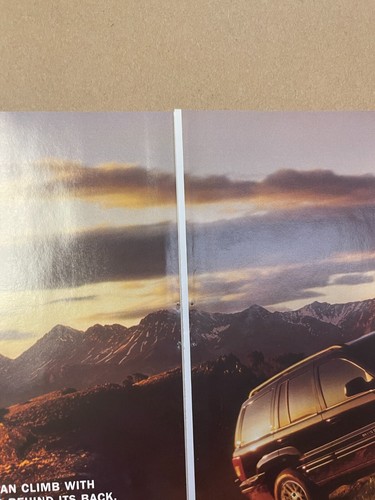 2002 2-Page Print Ad: Jeep Grand Cherokee - There is Only One - 10 x 14 READ - Picture 5 of 10