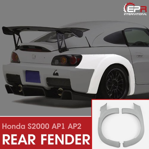 For Honda S2000 AP1 AP2 SP Style FRP Unpainted Wide Body Rear Fender ...