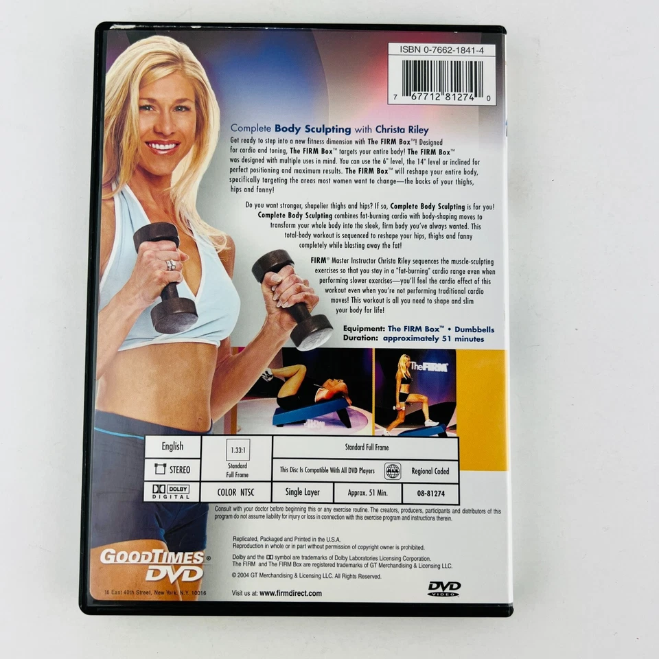 The Firm Body Sculpting System: Muscle Shaping & Body Sculpting Complete DVD Set - Image 2 of 4