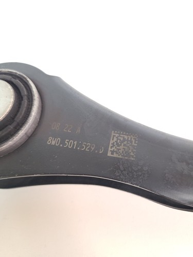 2017-2024 AUDI S4 REAR LEFT SIDE REARWARD TRAILING CONTROL ARM 8W0501529D OEM - Picture 7 of 9