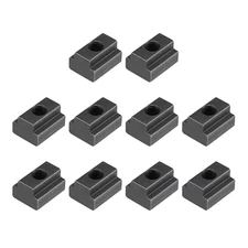 M6 Thread T Slot Nuts, Alloy Steel Black Oxide Finish, Grade 8.8, 10 Pcs