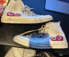 comme des garcons converse size 4