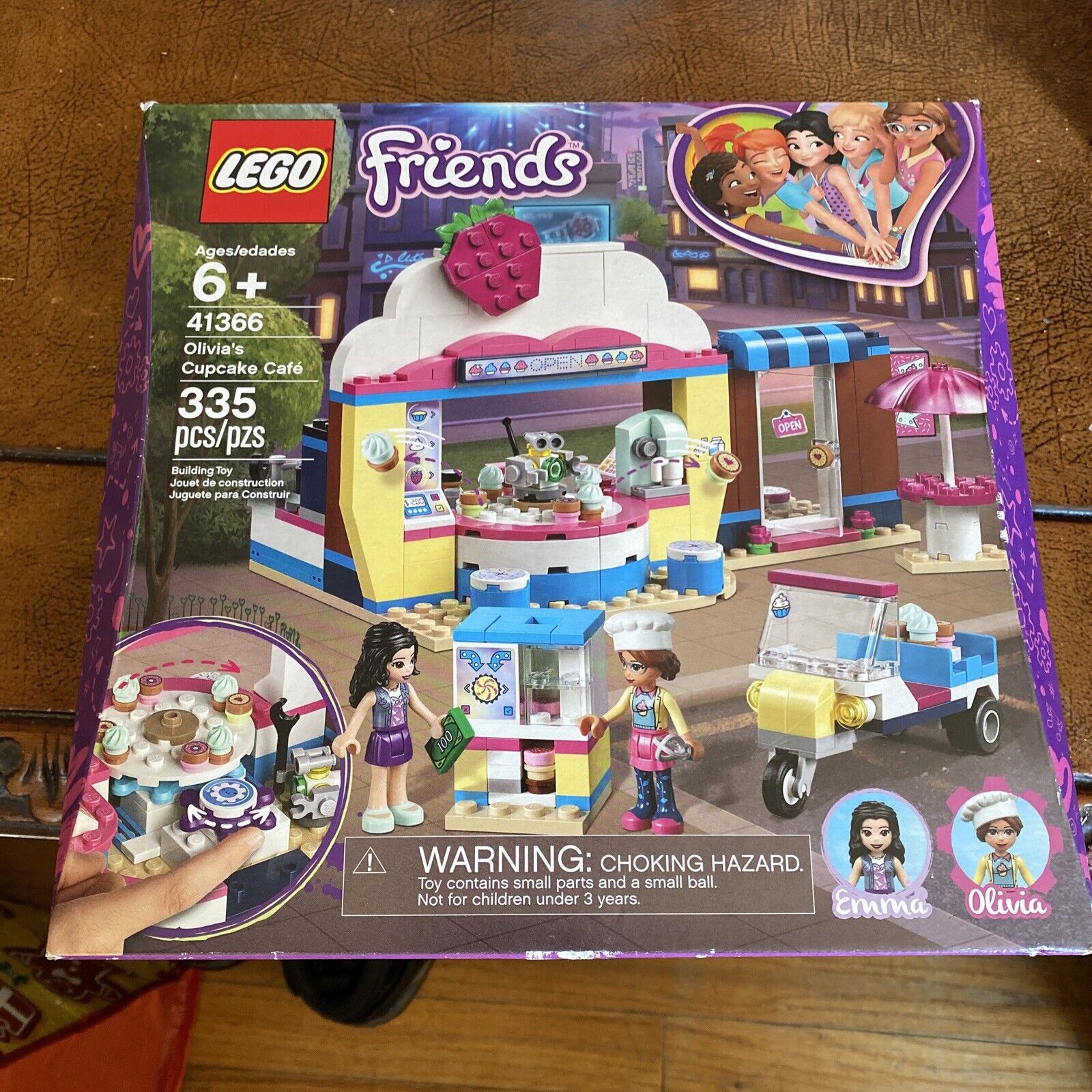 LEGO 41366 Friends Olivia’s Cupcake Café Building Blocks RETIRED Factory Sealed