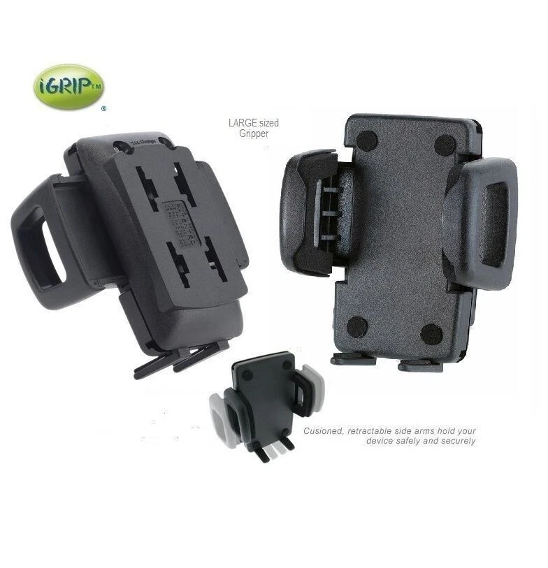 iGrip Hands-free car truck Cell Phone Holder KIT with Cigarette Lighter Mount - Image 2 of 4