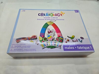Creatology Happy Easter Wreath Craft Kit  DIY Project to make your own Wreath