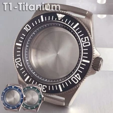NH35A Titanium Diver Watch Case 42mm for NH36 NH38 ETA2824 PT5000 200m Sapphire