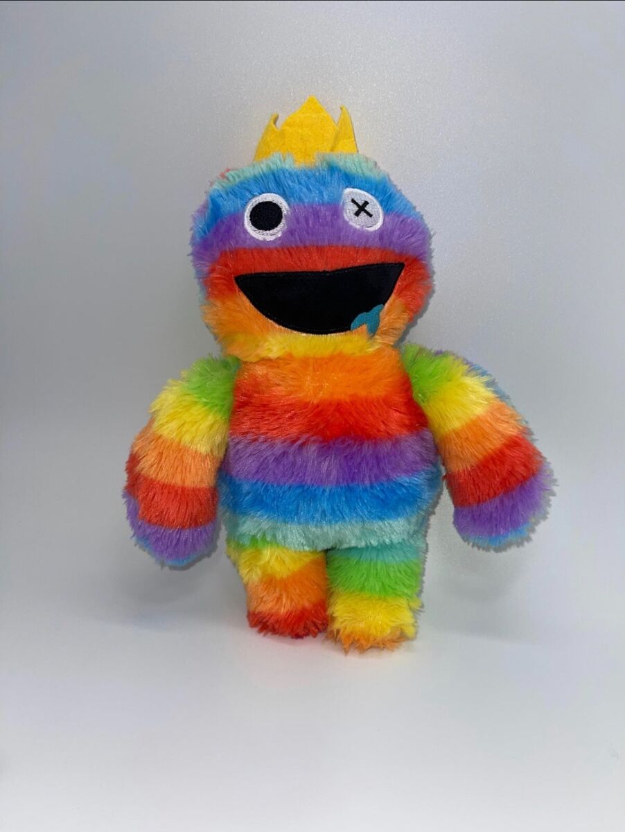 Rainbow Friends Plush Blue/Green/Orange/Pink/Game Peripheral Rainbow Friends  Chapter 2 Plush Horror Monster Soft Filled Pillow, for Kids and Fans Gifts  and Decoration : : Toys & Games