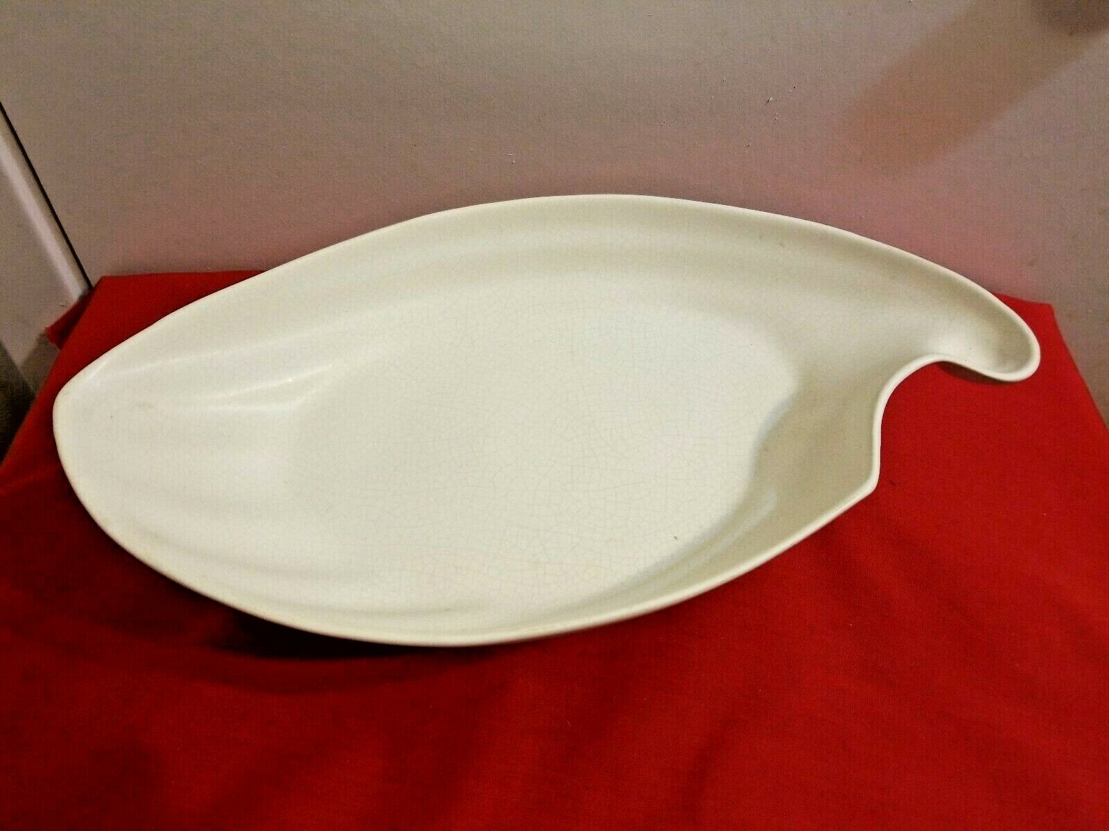 Terrace Ceramics Leaf 6229 USA 1950's Ivory Bowl eBay