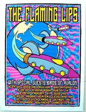 The Flaming Lips Concert Tour Poster 2007