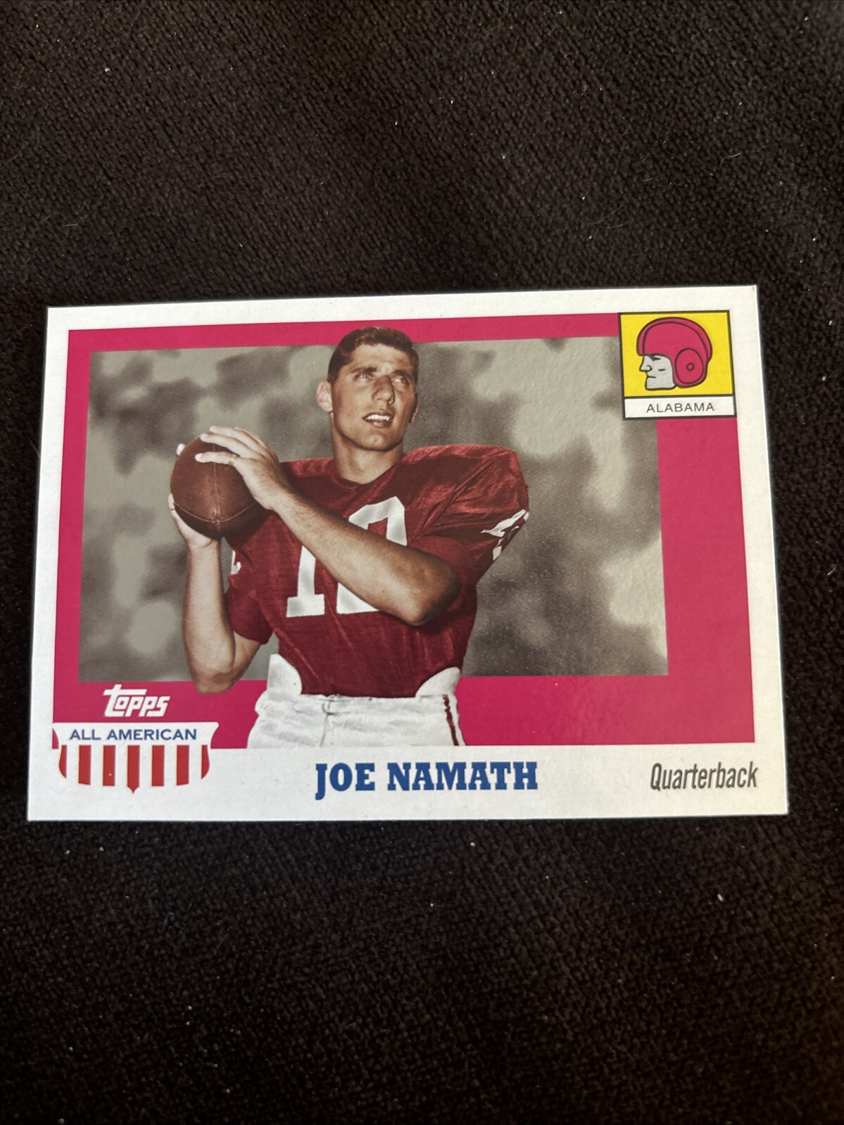 2005 Topps All American #15 Joe Namath Football Alabama Crimson Tide N.Y.JETS!