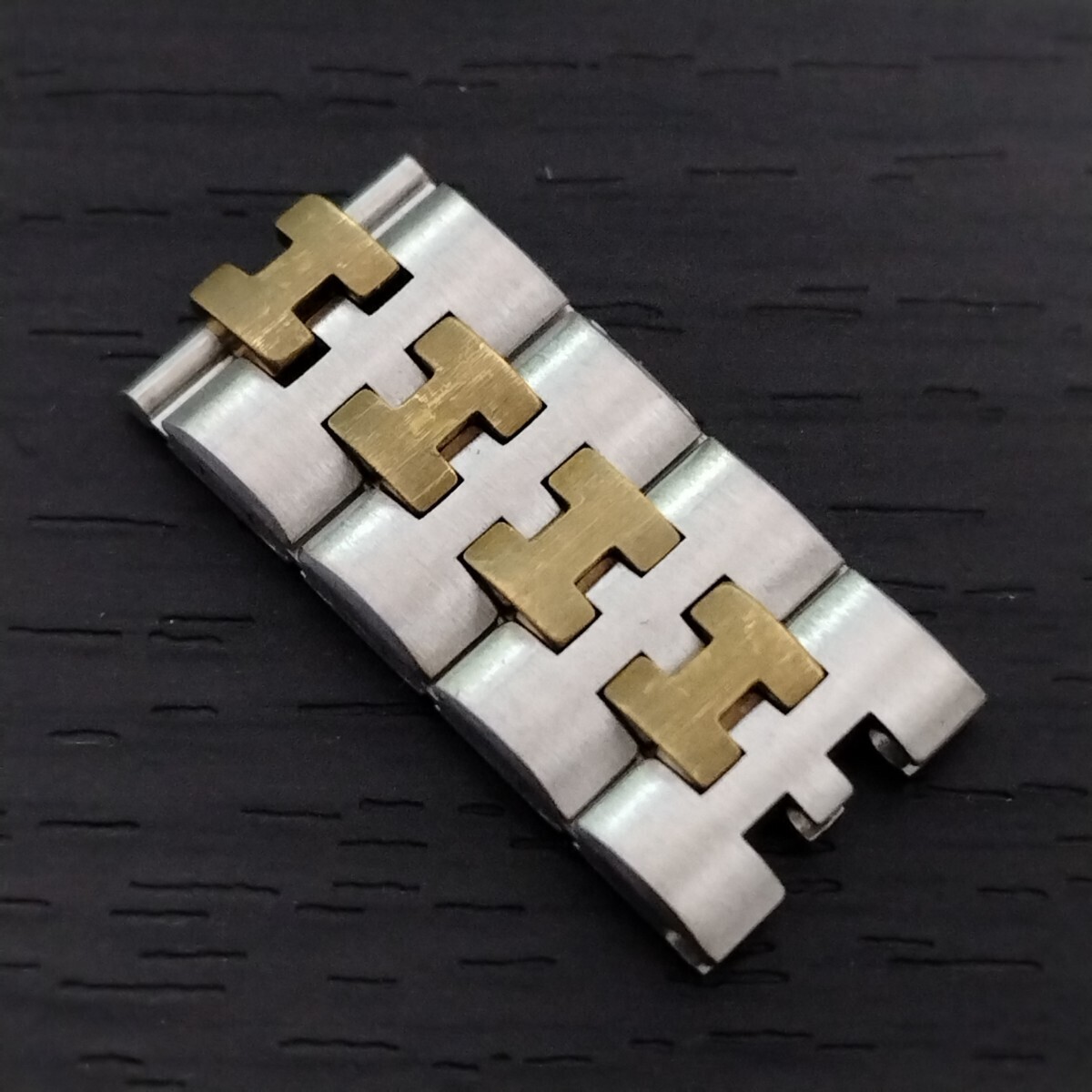 HERMES Genuine 4-Link Windsor Watch Band Bracelet 11mm Replacement Parts