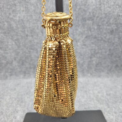 Whiting & Davis ゴールド バッグ Vintage Whiting & Davis Gold Mesh Purse w/ Box | eBay