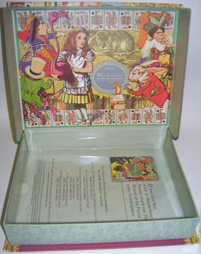Alice In Wonderland Jigsaw Puzzle 500 Pc with Collectible Book Box - Picture 4 of 4