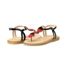 Sandals Charlotte Olympia Girls "INCY LUCKY" Suede Leather  Shoes