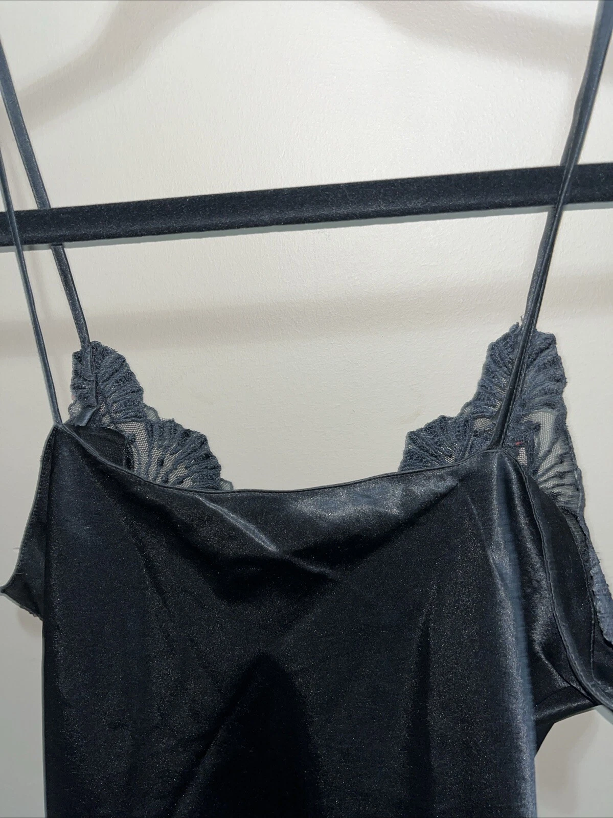 UNDERCOVER Abito slip lingerie sonno vintage etichetta oro Victoria's Secret VNT taglia small