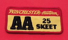 Winchester AA 25 Skeet Embroidered Patch Vintage