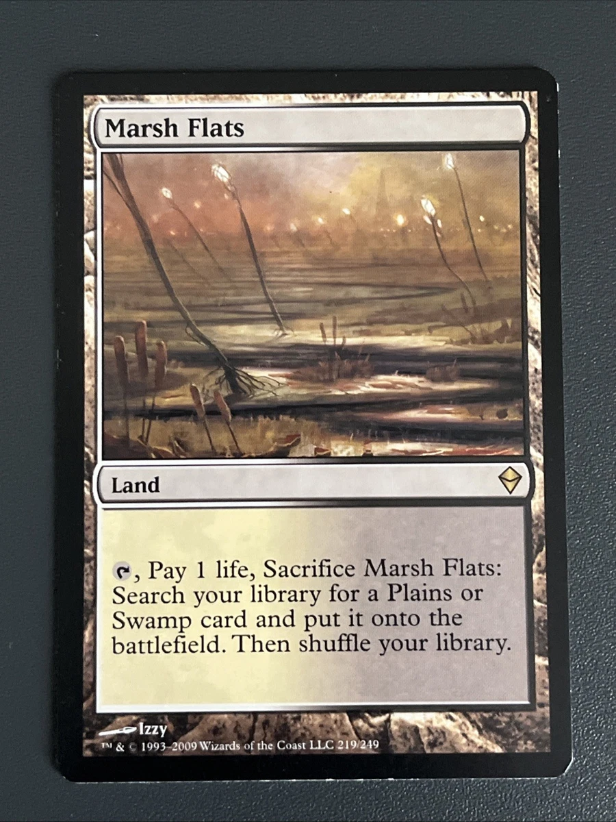 Marsh Flats Magic: The Gathering Individual Trading Card Games for