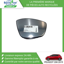 Glace de rétroviseur Peugeot 208
