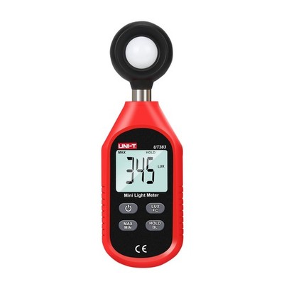 UT383 Light Meter Lux Lumens Digital Illuminance 0 To 199,900 Lux Luxmeter