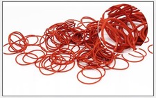 High Resistant Temperature Red Silicone O-Ring Thickness 3.1mm x20pcs