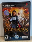 LORD OF THE RINGS Return King (2003 Playstation 2 PS2) -- EA Games RPG -- CIB