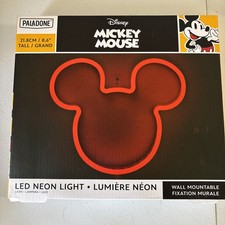 Paladone Disney Mickey Mouse LED Neon Light 21.8 Cm/8.6