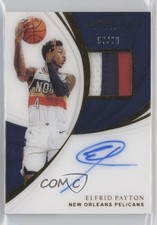 2018-19 Panini Immaculate Patch Auto 57/60 Elfrid Payton #PA-EPT Patch Auto 8d2