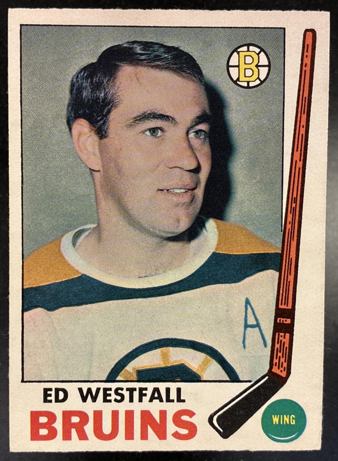 1969-70 Topps Hockey Ed Westfall #29 Boston Bruins