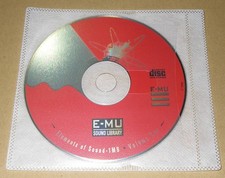 E-MU ELEMENTS OF SOUND 1MB VOLUME TEN SOUND LIBRARY CD DATA STORAGE